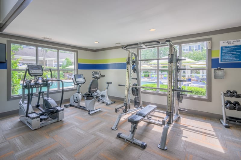 Fitness Center at The Mark in Raleigh, North Carolina