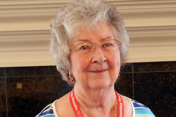Helen Wooten at Oak Park Retirement in Salisbury, North Carolina