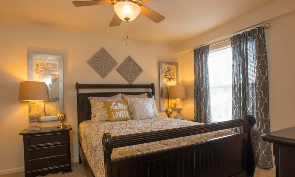 Bedroom at Villas at Stonebridge in Edmond, Oklahoma