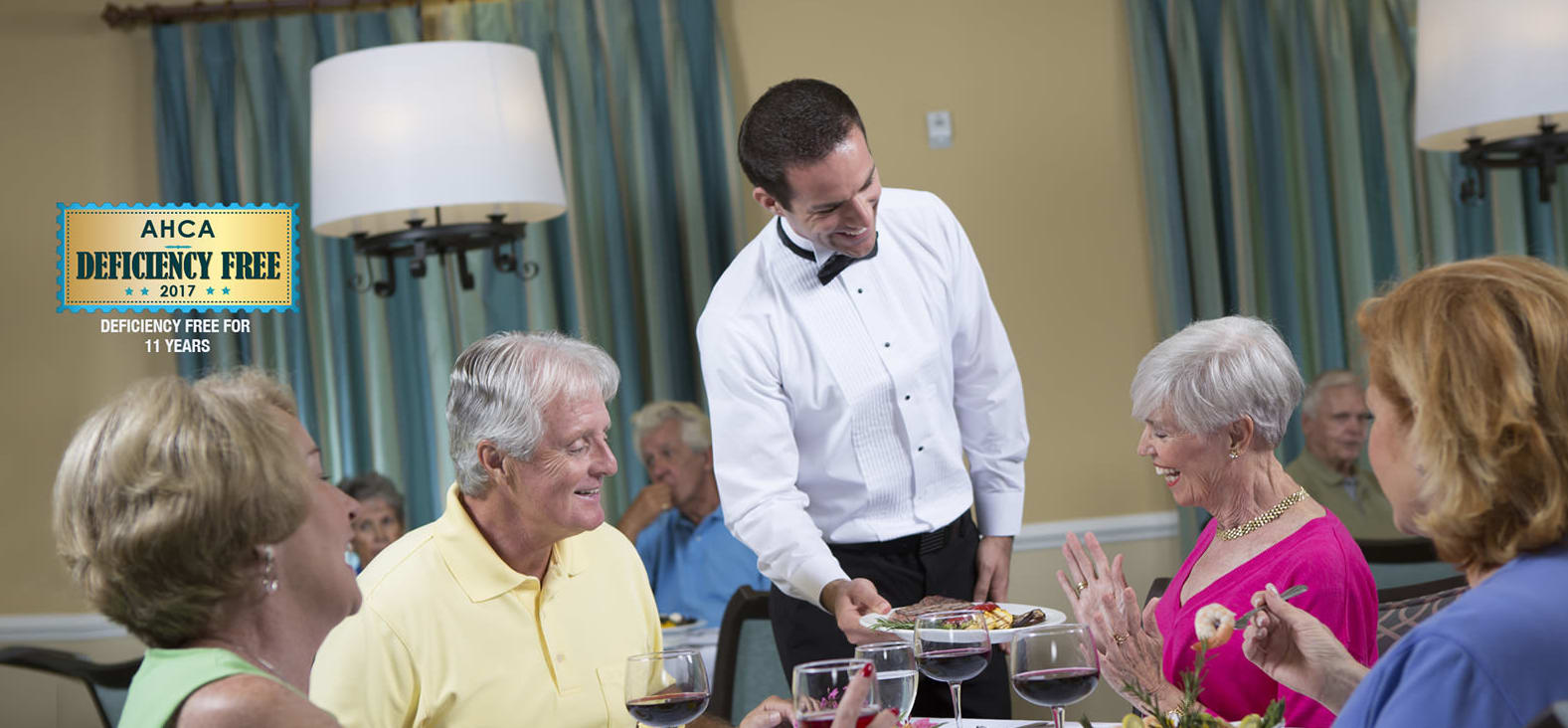 Venice senior living has a wonderful club house