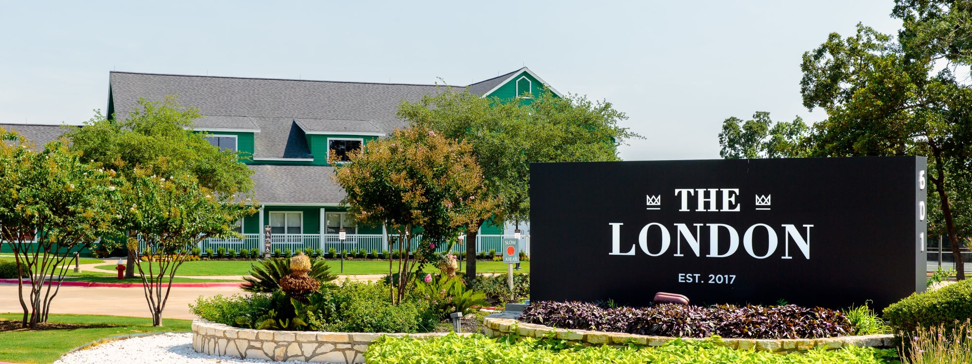 Student apartments at The London in College Station, Texas