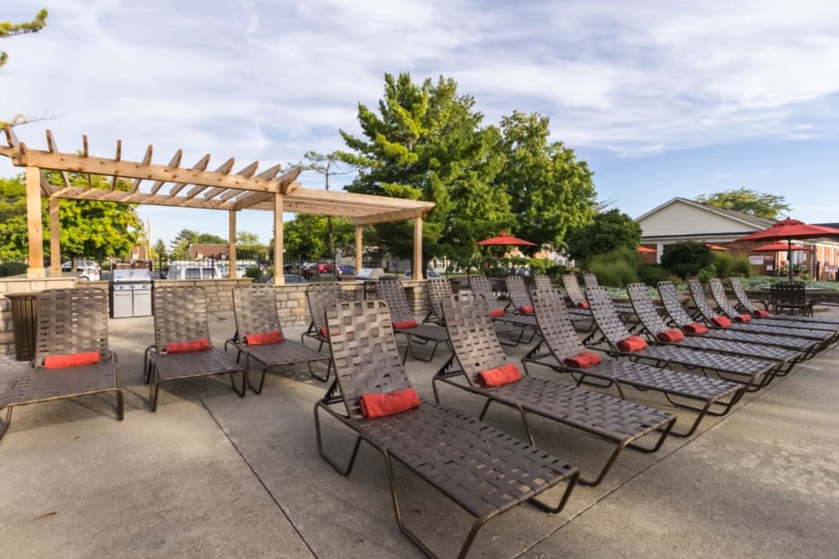 Community pool at Governours Square in Columbus, Ohio