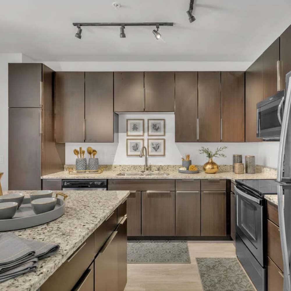 Spacious Kitchens at Lofts2 in Kenosha, Wisconsin