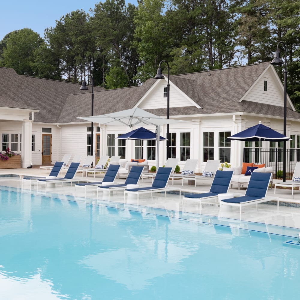 Sparkling pool at The Archer In Acworth in Acworth, Georgia