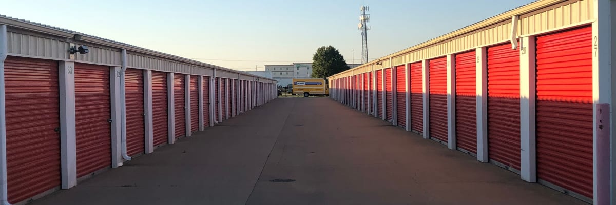 Unit sizes and prices at KO Storage in Salina, Kansas