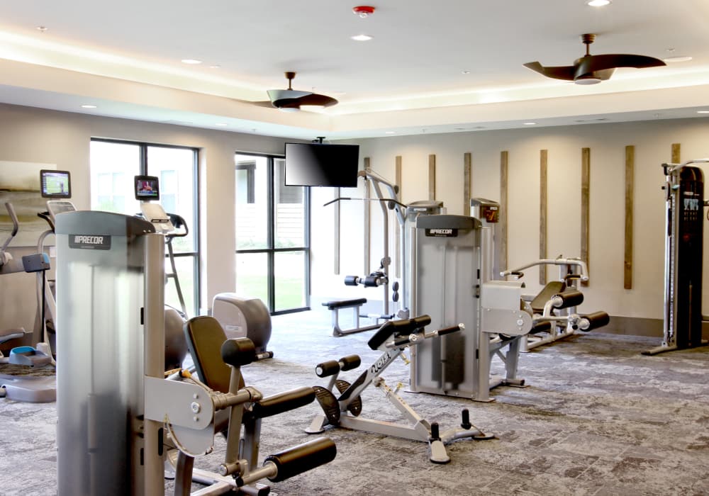 Axis at The Rim offers a state-of-the-art fitness center in San Antonio, Texas