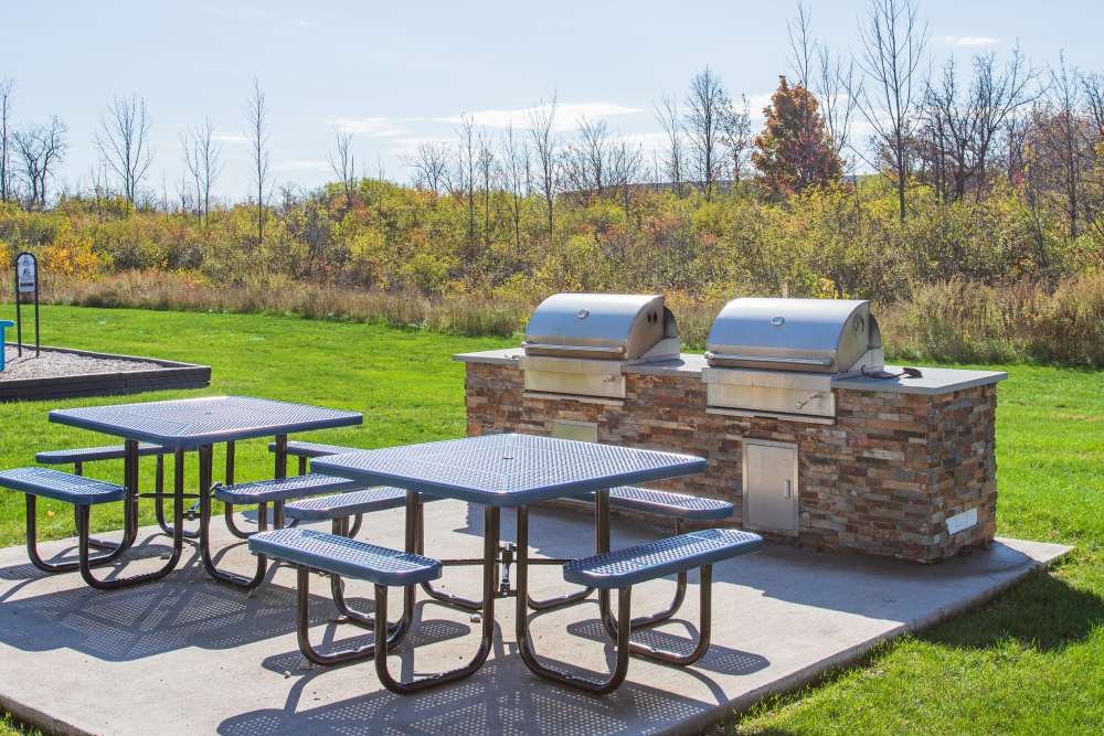 Community Grilling Space at Ridgeview Apartment Homes in Reading, Pennsylvania