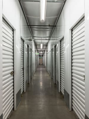 Climate-controlled storage units at Nova Storage in Palmdale, California