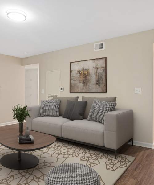 Apartment with beautiful decor at Vesta Bouldercrest in Atlanta, Georgia