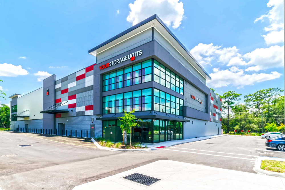 Exterior of storage units at Your Storage Units Ocoee in Ocoee, Florida