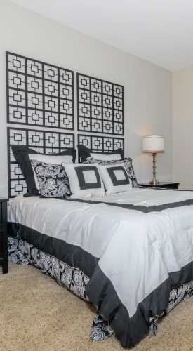 Spacious bedroom at One Belmar Place in Lakewood,Colorado