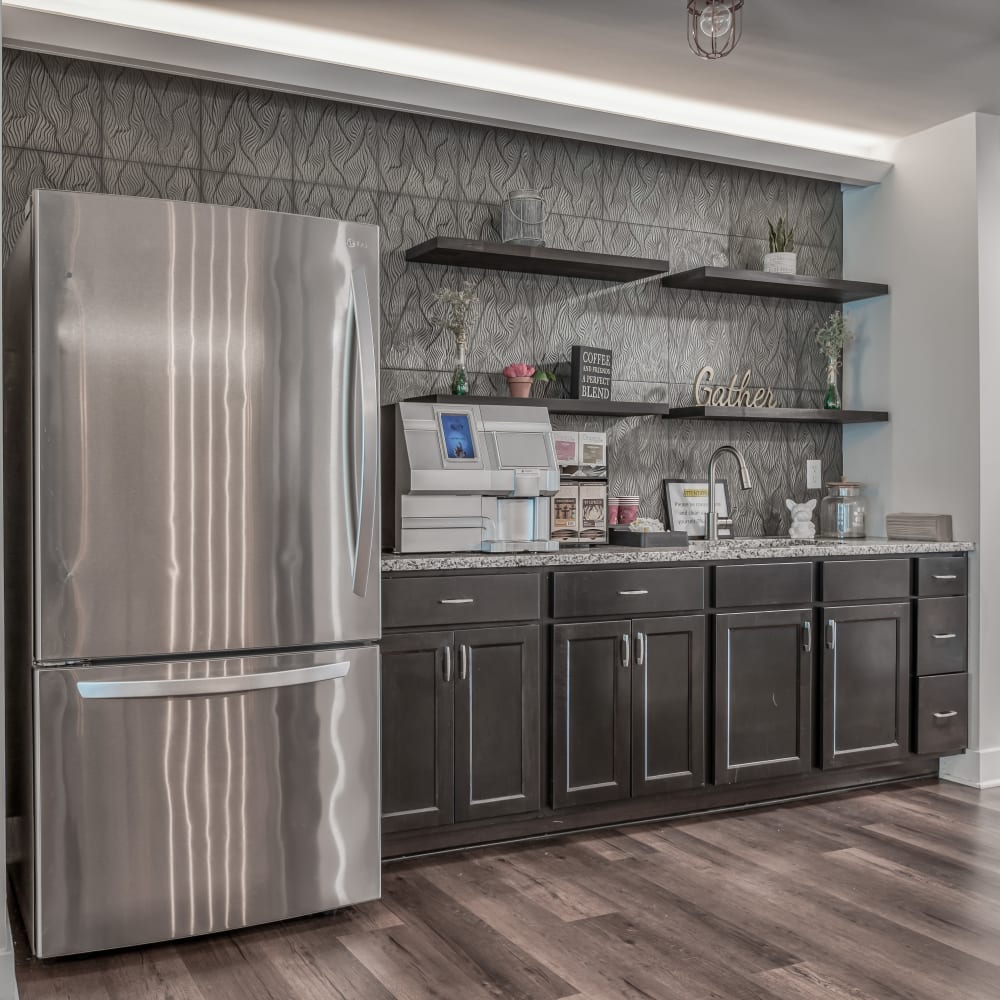 Kitchen in clubhouse at Evergreen, Monroeville, Pennsylvania