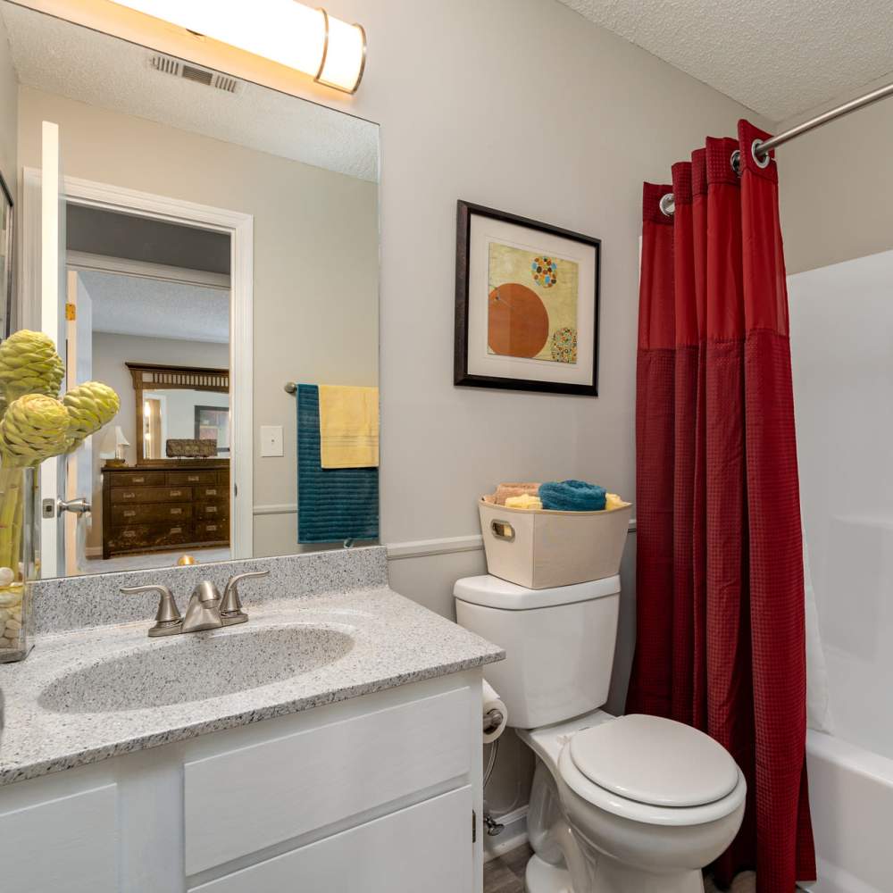 Bathroom at  Park Canyon in Dalton, Georgia