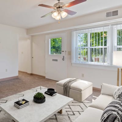 a welcoming living space at North Severn Village in Annapolis, Maryland