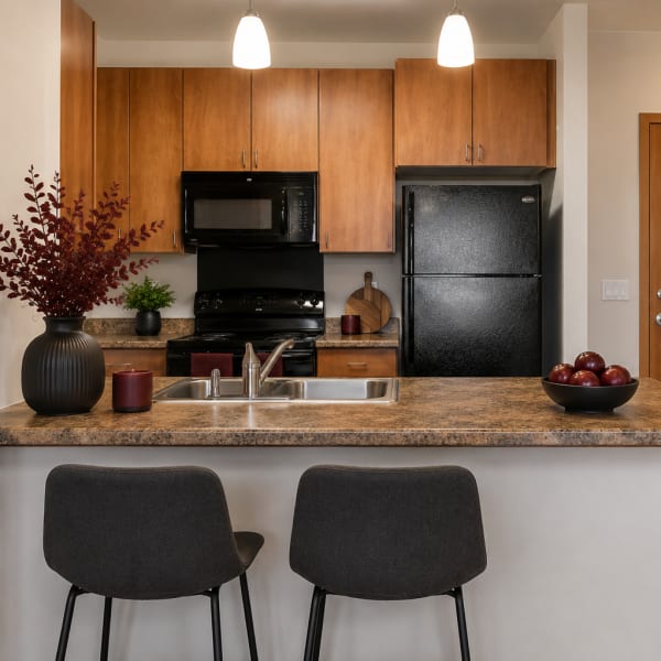 View floor plans offered at Layton Square in Cudahy, Wisconsin