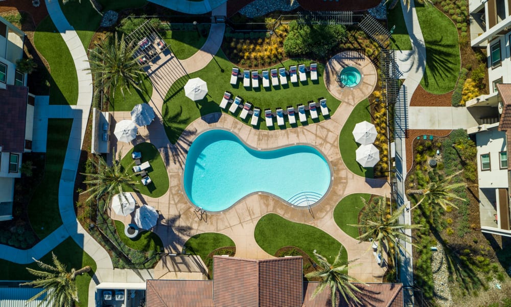 Aerial view of one of our communities at American Capital Group in Bellevue, Washington