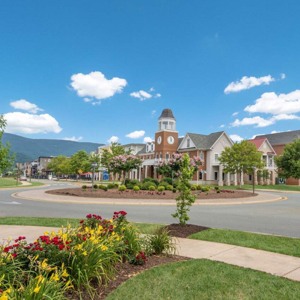 Exterior view of community at The Summit At Old Trail in Crozet, Virginia