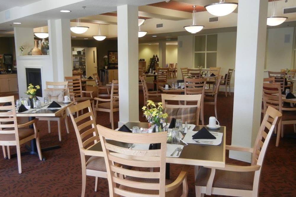 Another view of our dining area at the facility in Redding, CA