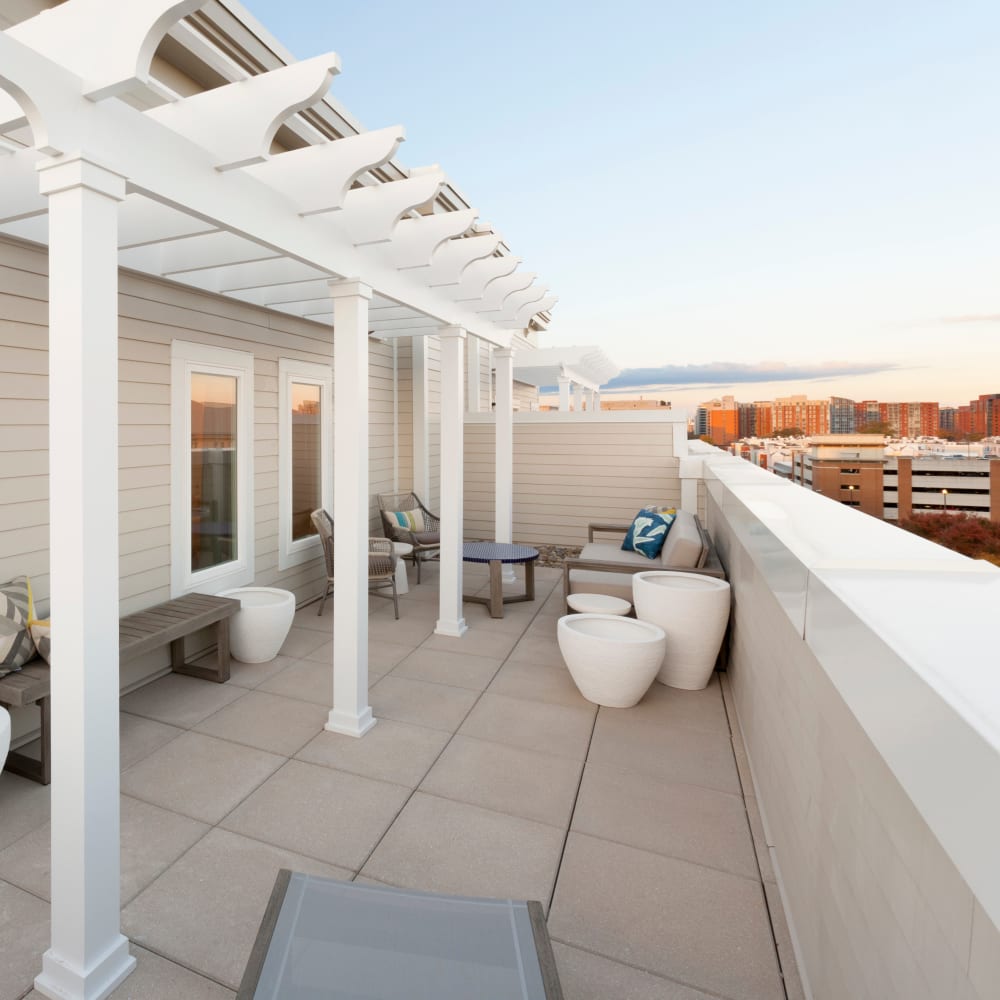 Luxurious views from an apartment at The Bixby in Washington, District of Columbia