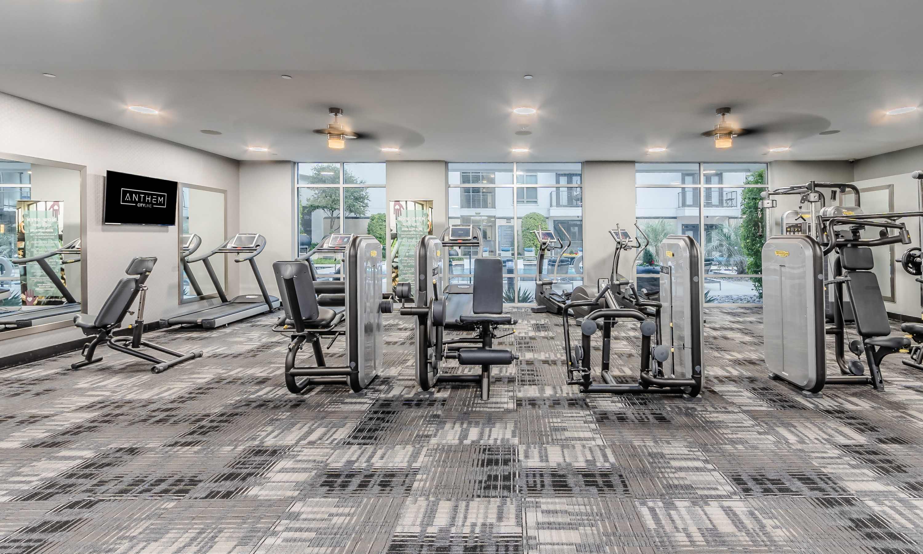 Fitness Center at Anthem Cityline in Richardson, Texas