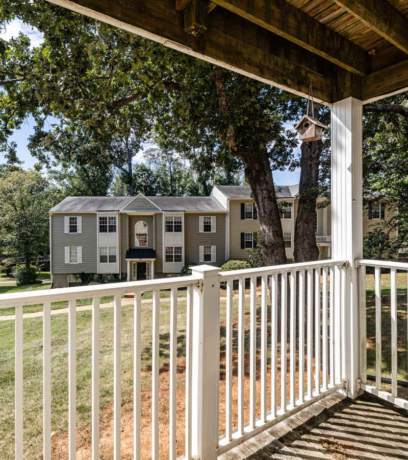 Deck at Villas at Southern Ridge in Charlottesville, Virginia