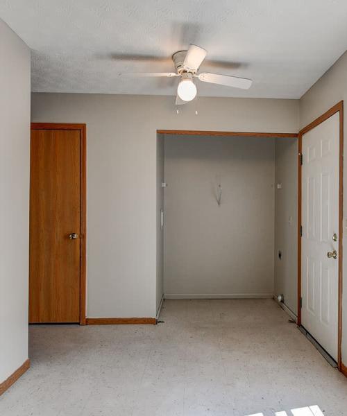 Model apartment at Edwards Crossing I in Beaver, West Virginia