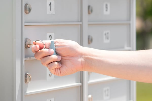 Mailboxes at The Sage Collection in Everett, Washington