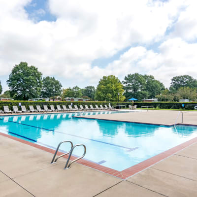 Swimming pool at Castle Acres in Norfolk, Virginia