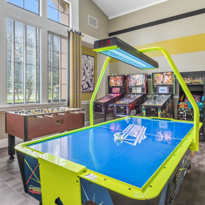 Game room at Bruns Park in Port Hueneme, California