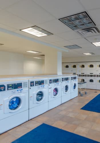 Laundry facility at Rochester Highlands in Rochester