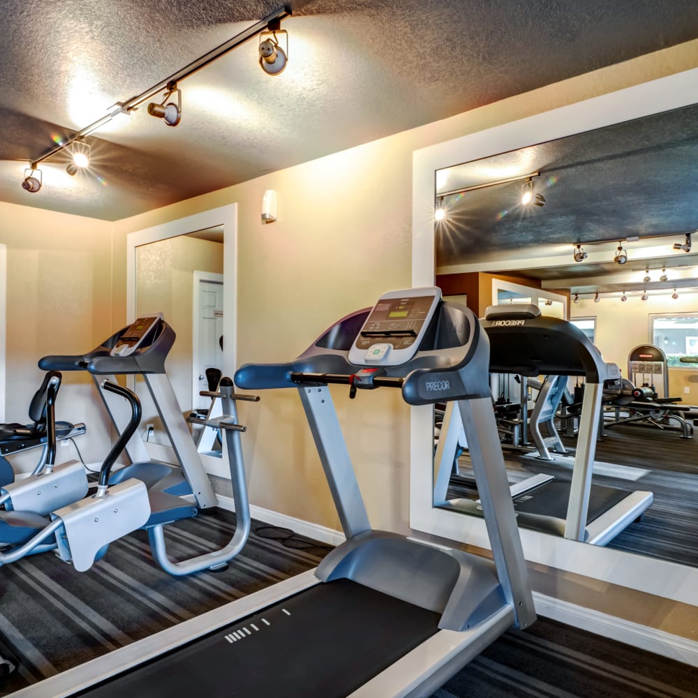 Onsite fitness center at Sofi Poway in Poway, California