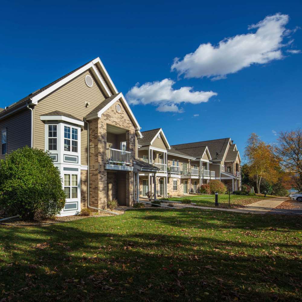 Luxury apartments at Quail Run in Middleton, Wisconsin