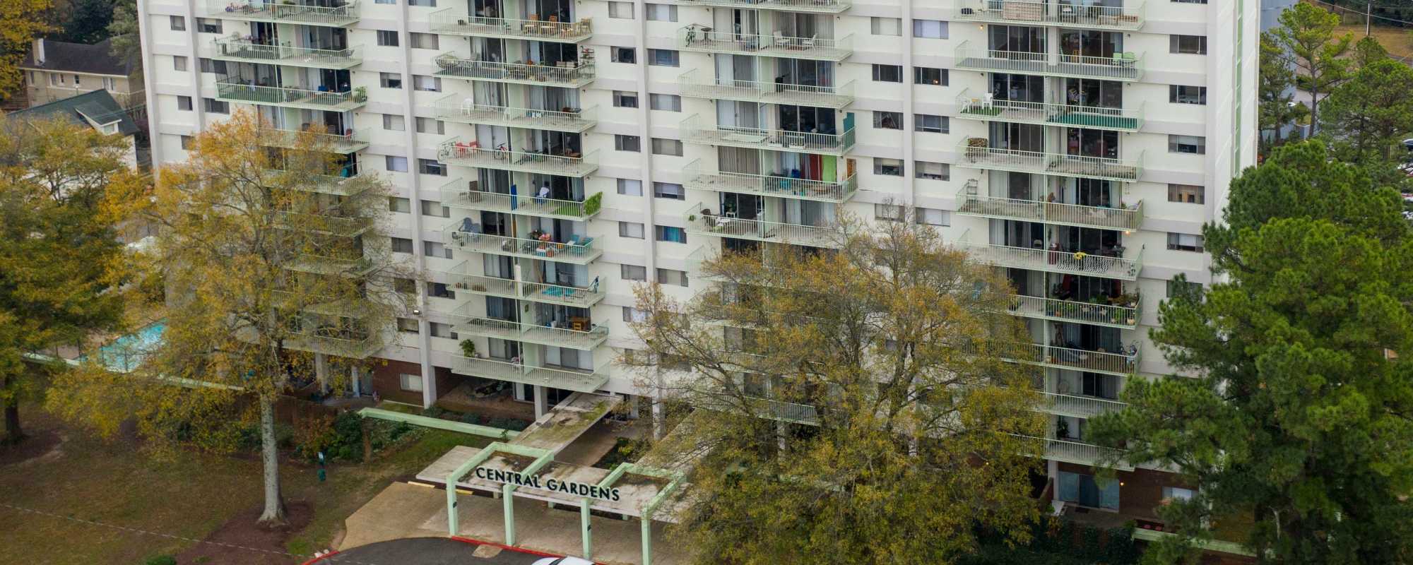 Memphis, Tennessee, apartments at Central Gardens