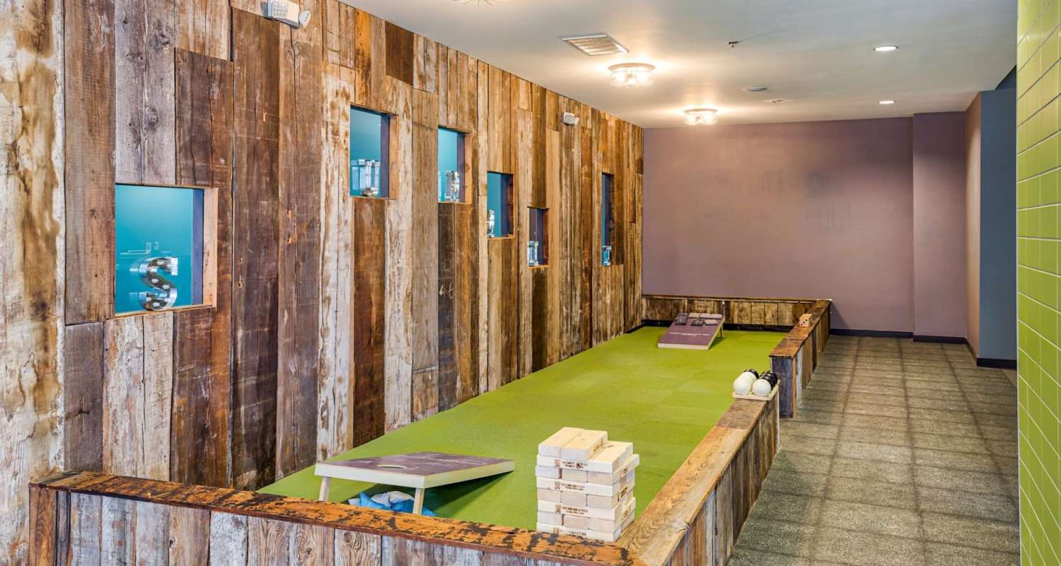 Cornhole at Summit on Quality Hill in Kansas City, MO