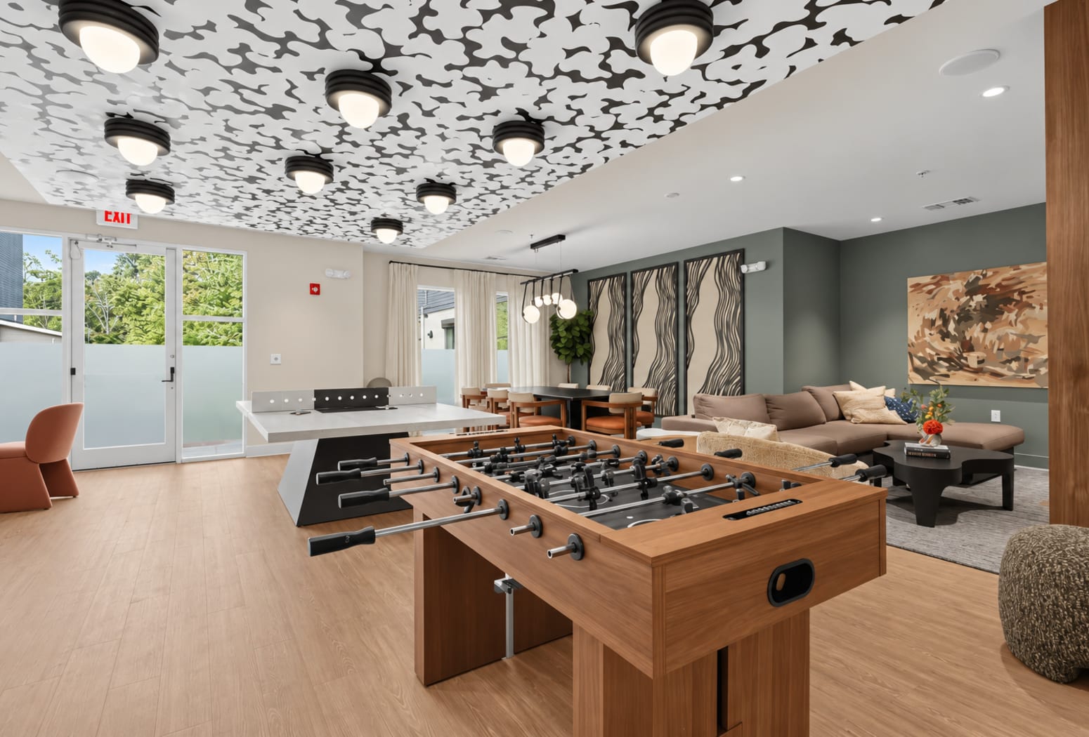 New Game Room at the Clubhouse at Terra in College Park, Maryland