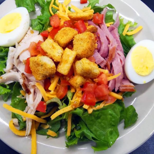 Fresh salad at Shorewood Senior Living in Florence, Oregon