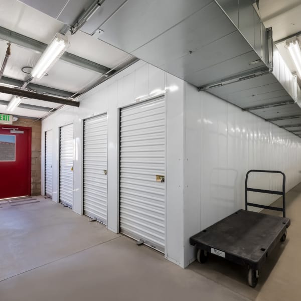 Air conditioned units at StorQuest Self Storage in Elk Grove, California