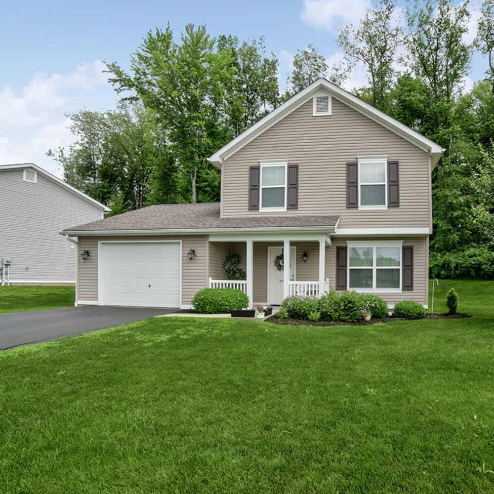 Garden-style townhomes at Quaker Meadows in Hermitage,Pennsylvania