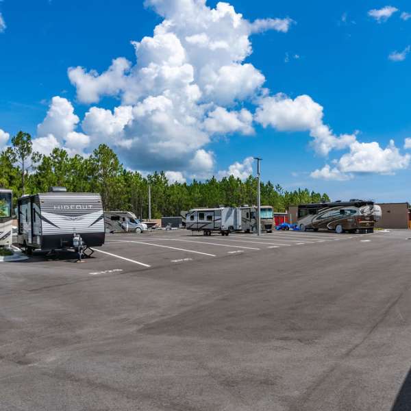 RV, boat and car storage at StorQuest RV & Boat Storage in Littleton, Colorado