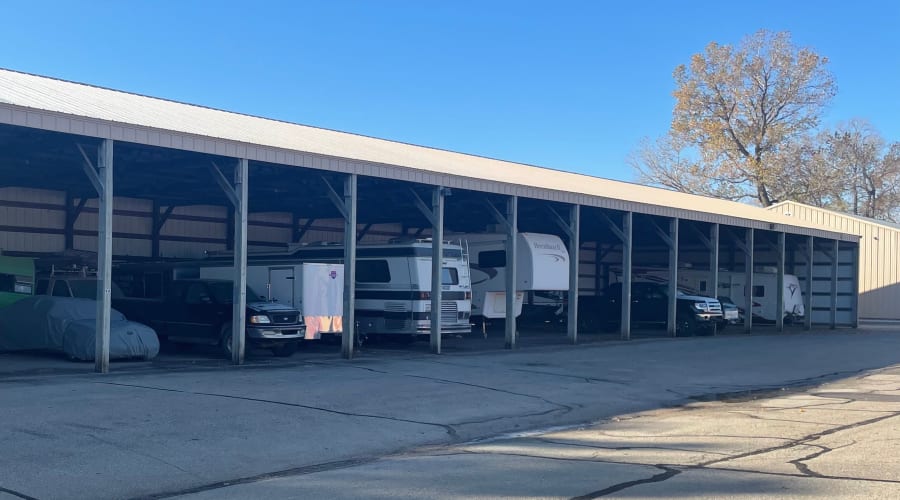 boat storage at KO Storage in Wichita, Kansas