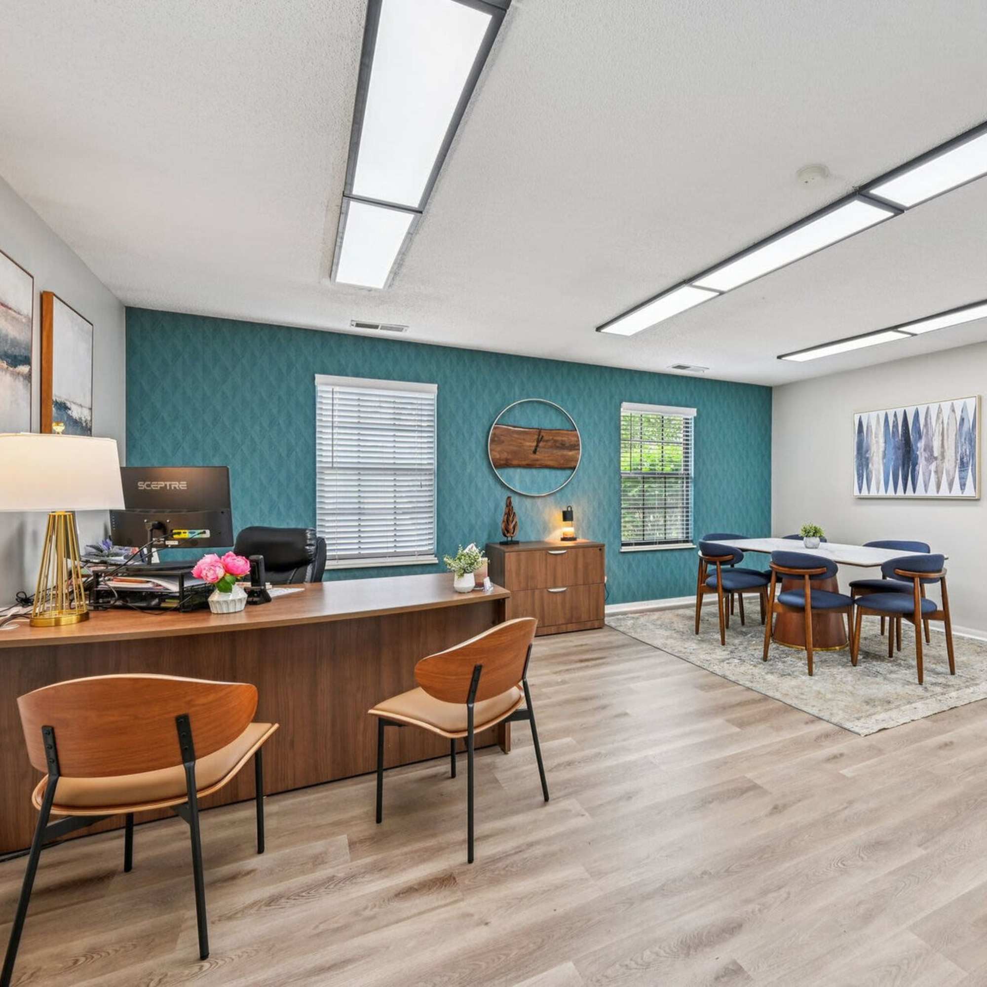 Work space at French Run in Reynoldsburg,Ohio