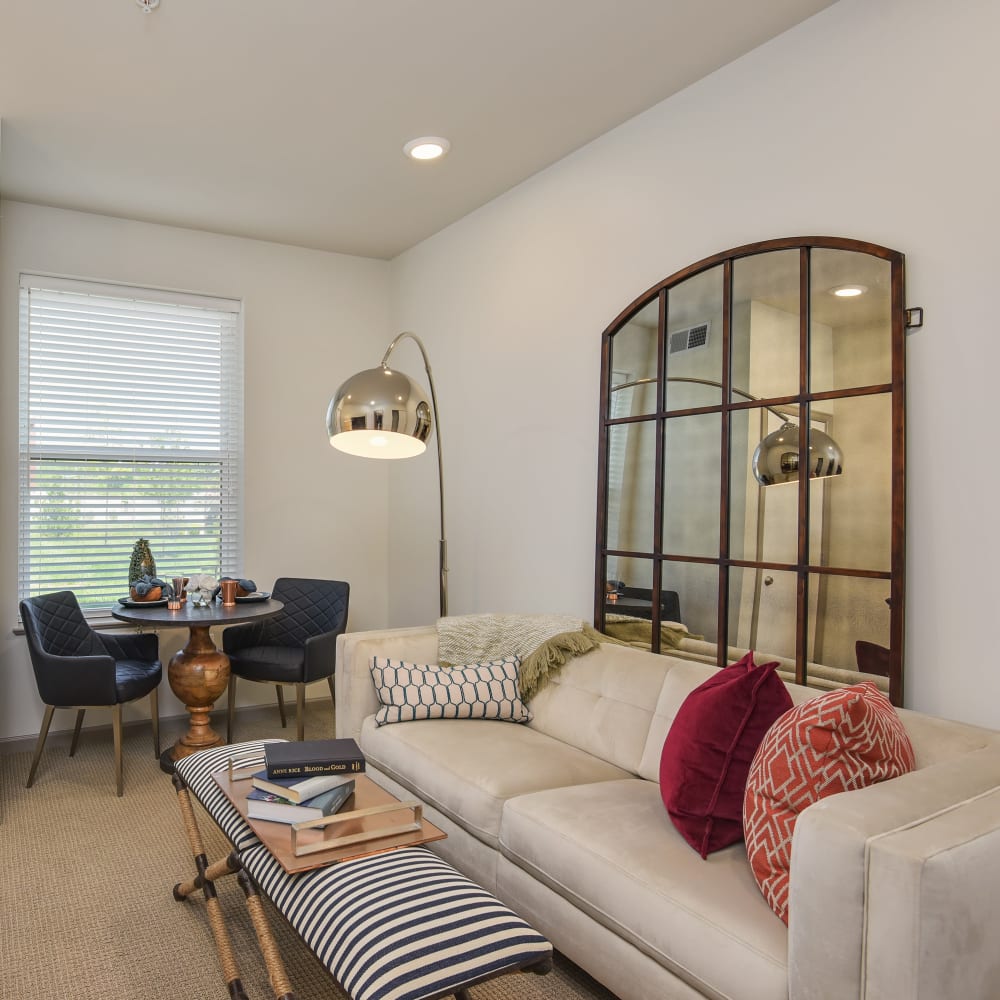 Resident living room at Anthology of Town and Country in Town and Country, Missouri