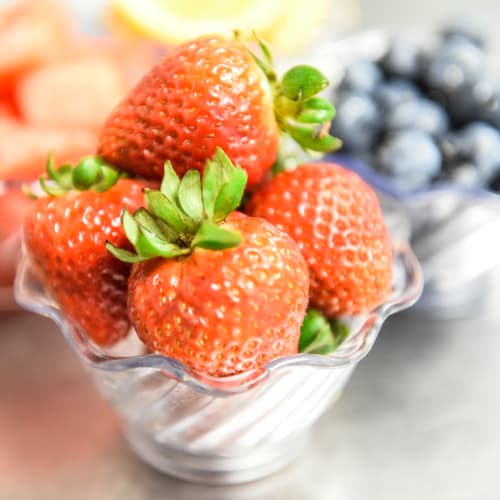 fruit in a bowl at Garden Place Columbia in Columbia, Illinois.