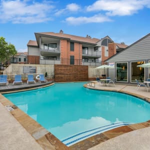 Swimming pool at Pecan Ridge in Waco, Texas