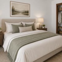 Comfortable living room at Riverbirch in Ames, Iowa