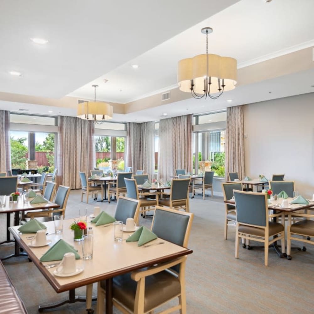 Dining area at Anthology of Plano in Plano, Texas