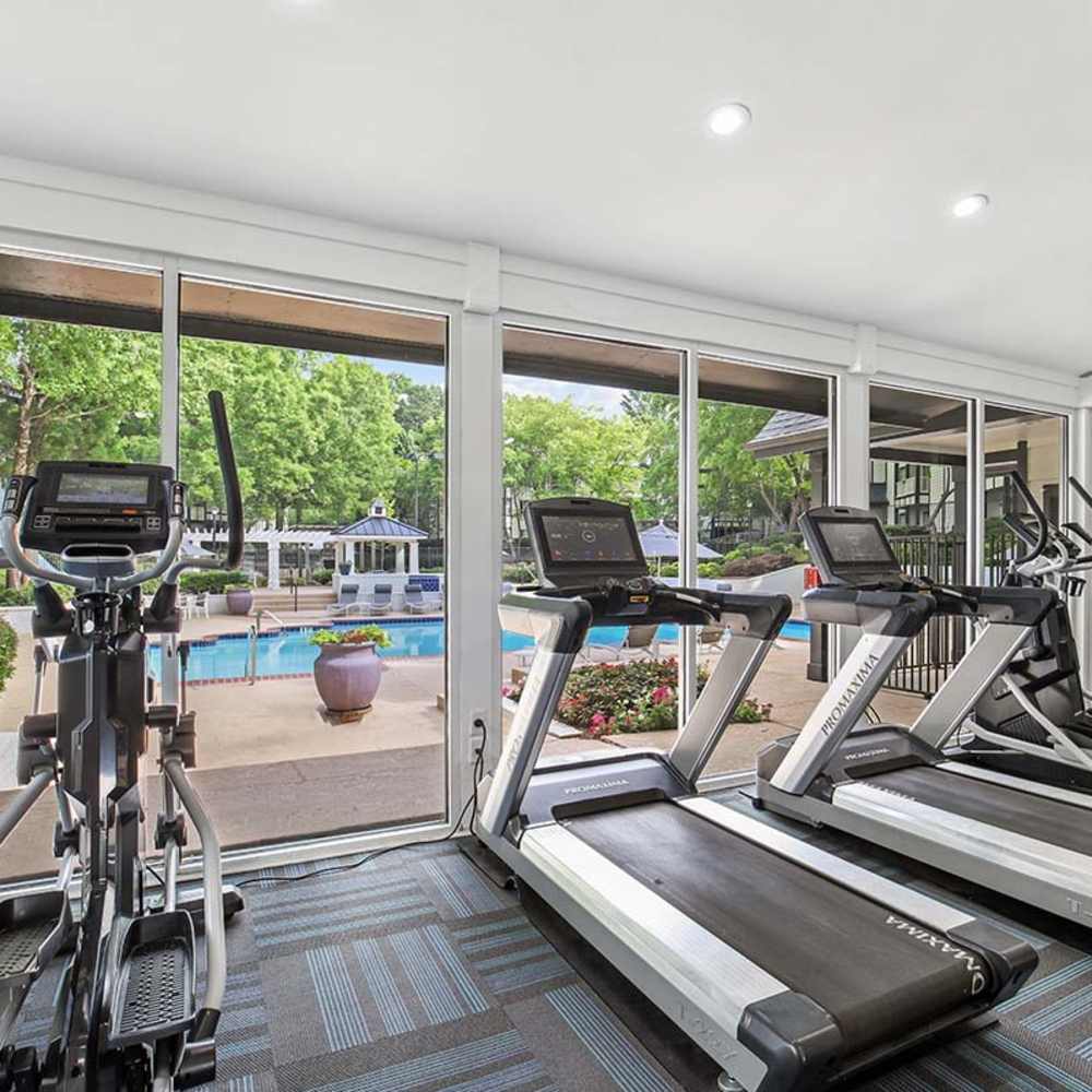 Fitness Center with Cardio Machines