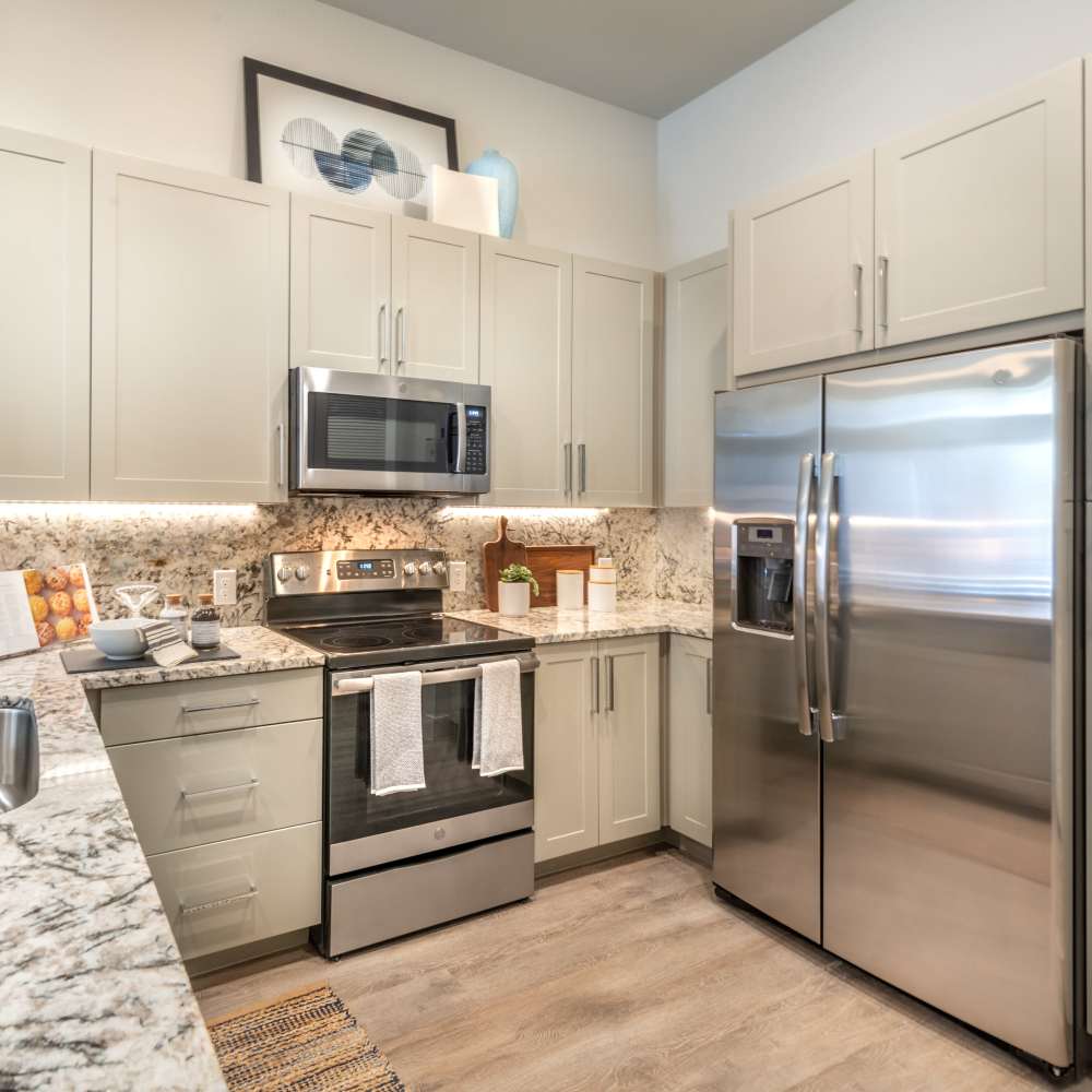 Kitchen at Cornell Midtown in Dallas, Texas