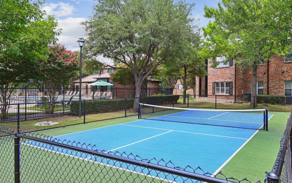Pickleball court at Cypress in McKinney, Texas