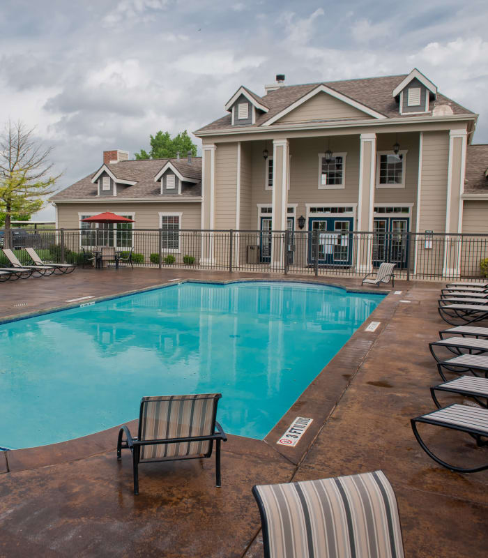 Pool at Winchester Apartments in Amarillo, Texas